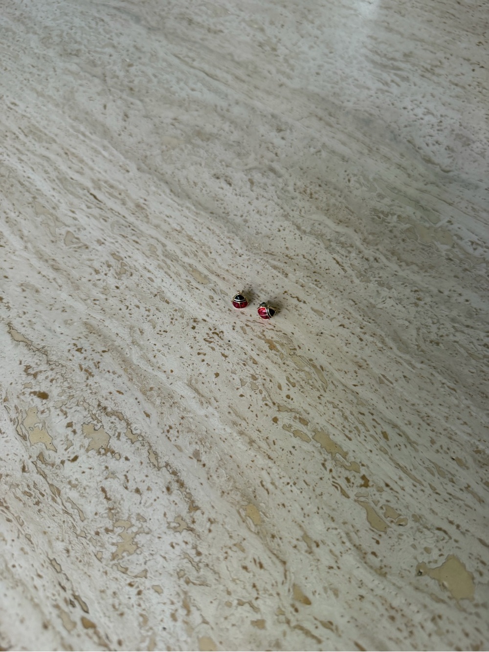 Vintage Ladybug Earrings